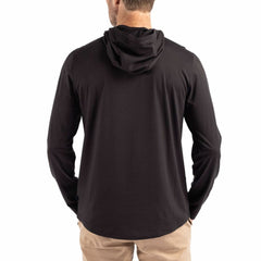 Tampa Bay Buccaneers Cutter & Buck Coastline Epic Comfort Eco Recycled Long Sleeve Hoodie T-Shirt | NFL Hot