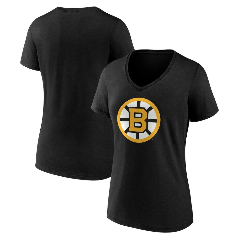 Boston Bruins Women's Essential V-Neck T-Shirt -  NHL T-shirts