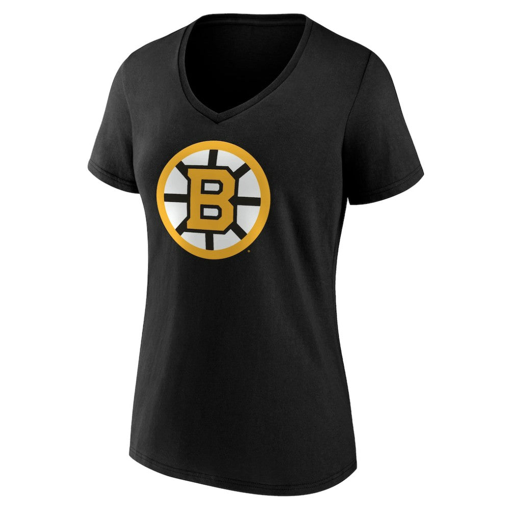 Boston Bruins Women's Essential V-Neck T-Shirt -  NHL T-shirts
