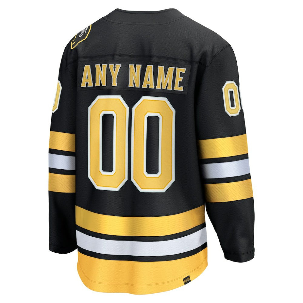 Boston Bruins Fanatics Home Breakaway Custom Jersey -  NHL Jerseys