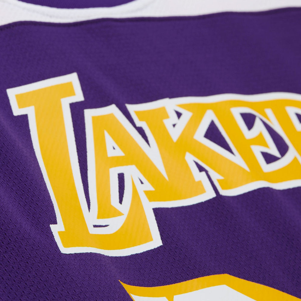 Purple Shaquille O'Neal Los Angeles Lakers Unisex Maxxed Out Fashion Hockey Jersey | NBA