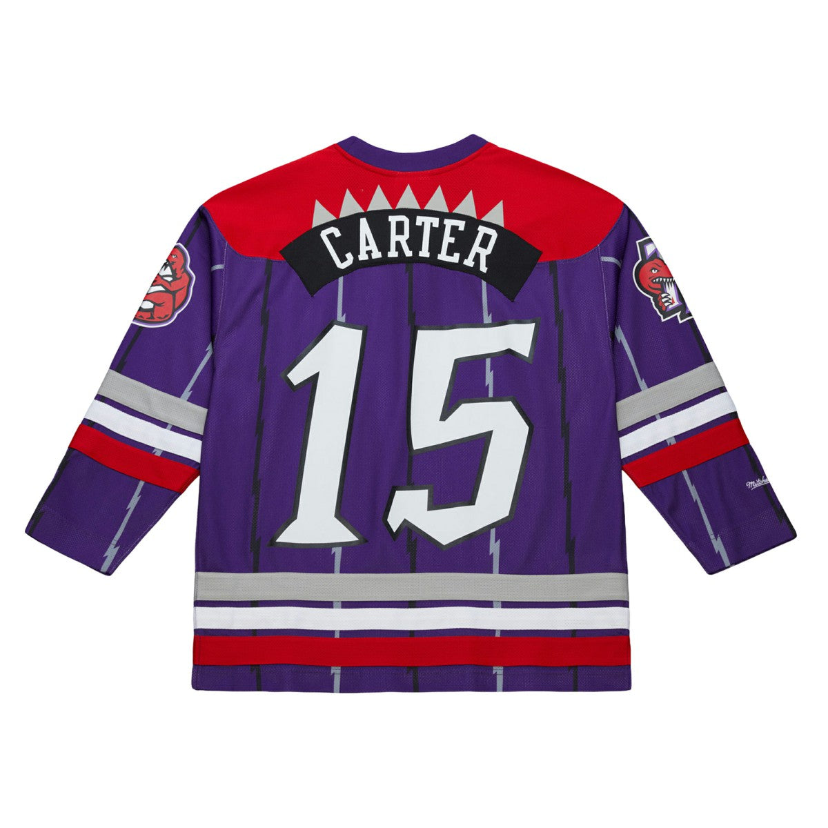 Purple Vince Carter Toronto Raptors Unisex Maxxed Out Fashion Hockey Jersey | NBA