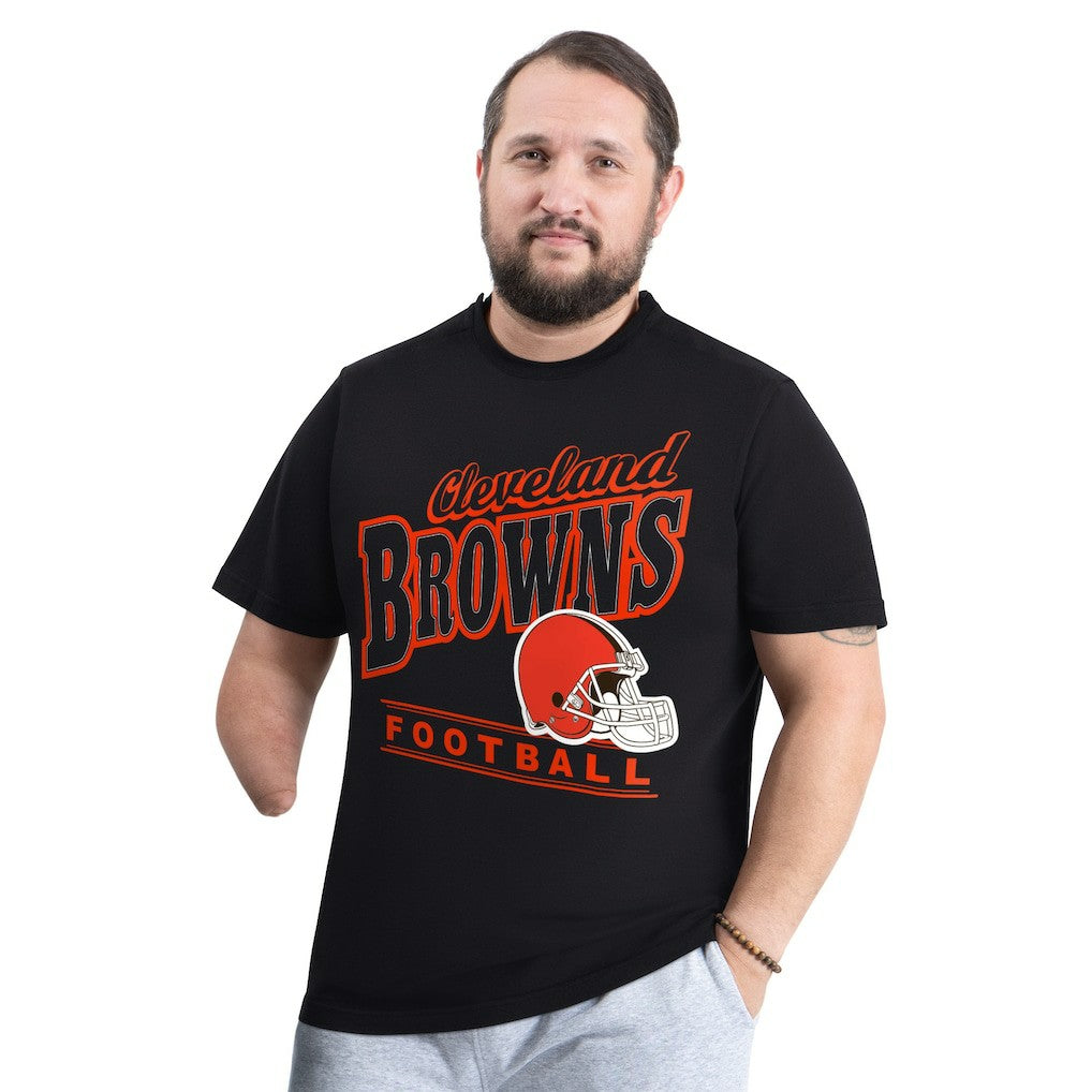 Cleveland Browns G-III Sports by Carl Banks Adaptive Headliner Graphic T-Shirt | NFL New
