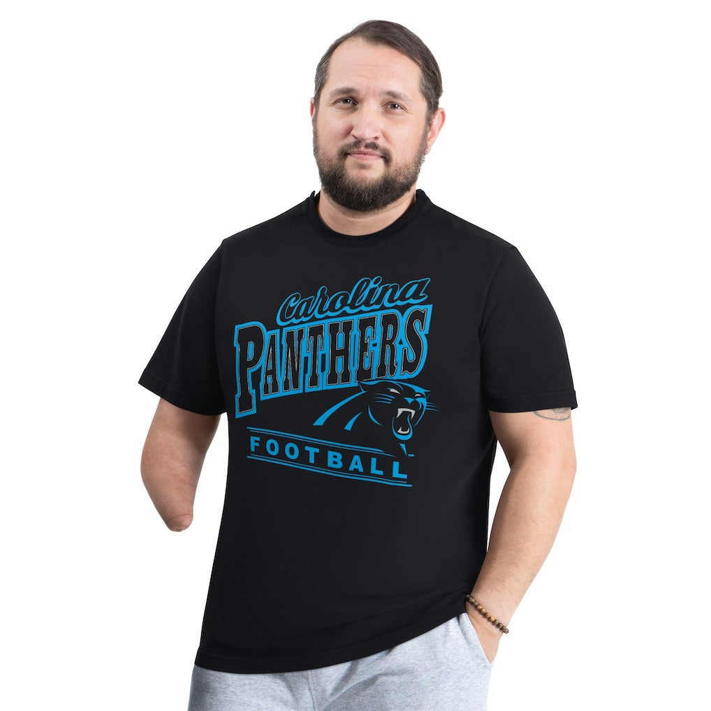 Carolina Panthers G-III Sports by Carl Banks Adaptive Headliner Graphic T-Shirt | NFL Outlet