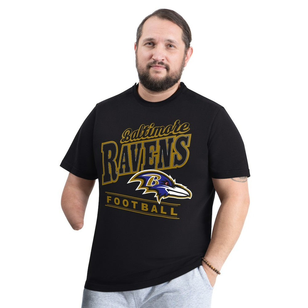 Baltimore Ravens G-III Sports by Carl Banks Adaptive Headliner Graphic T-Shirt | NFL Near me