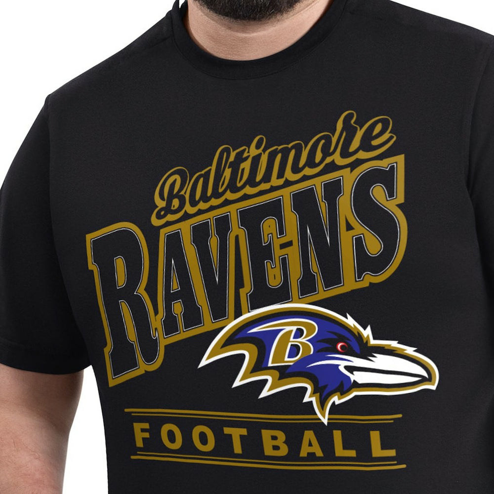 Baltimore Ravens G-III Sports by Carl Banks Adaptive Headliner Graphic T-Shirt | NFL Near me