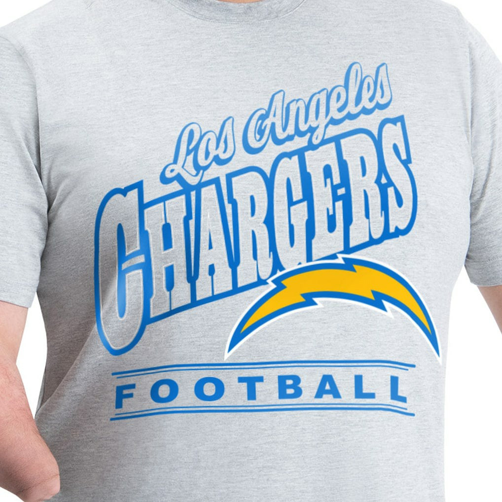 Los Angeles Chargers G-III Sports by Carl Banks Adaptive Headliner Graphic T-Shirt | NFL Outlet
