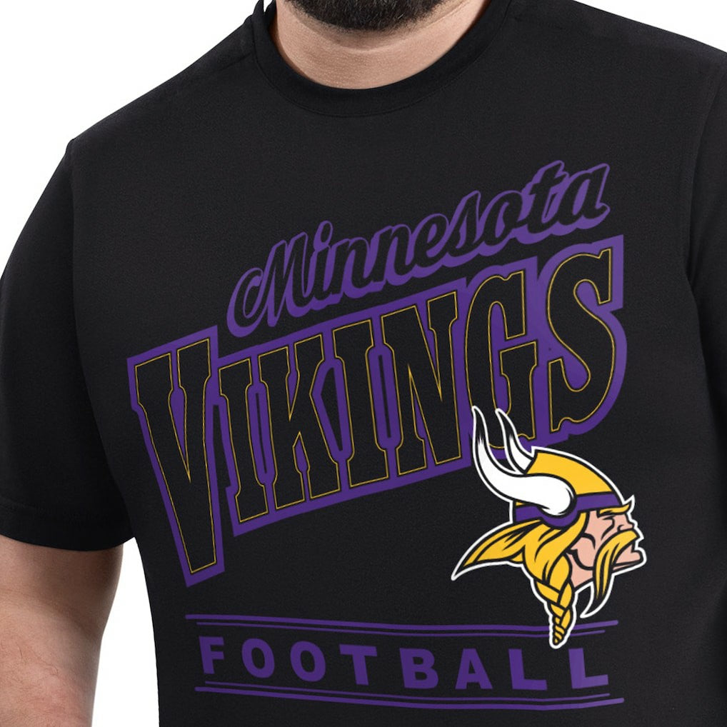 Minnesota Vikings G-III Sports by Carl Banks Adaptive Headliner Graphic T-Shirt | NFL Sale