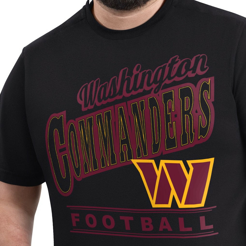 Washington Commanders G-III Sports by Carl Banks Adaptive Headliner Graphic T-Shirt | NFL Hot