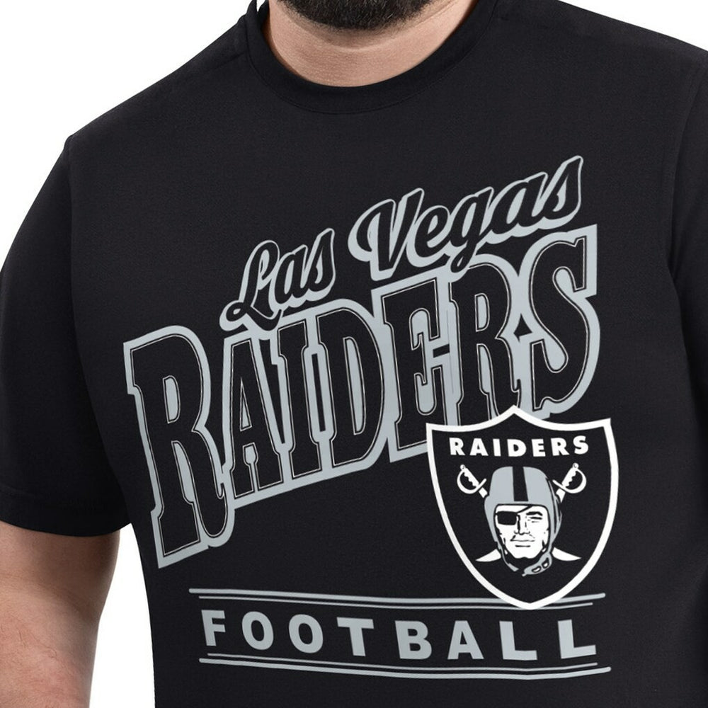 Las Vegas Raiders G-III Sports by Carl Banks Adaptive Headliner Graphic T-Shirt | NFL Hot