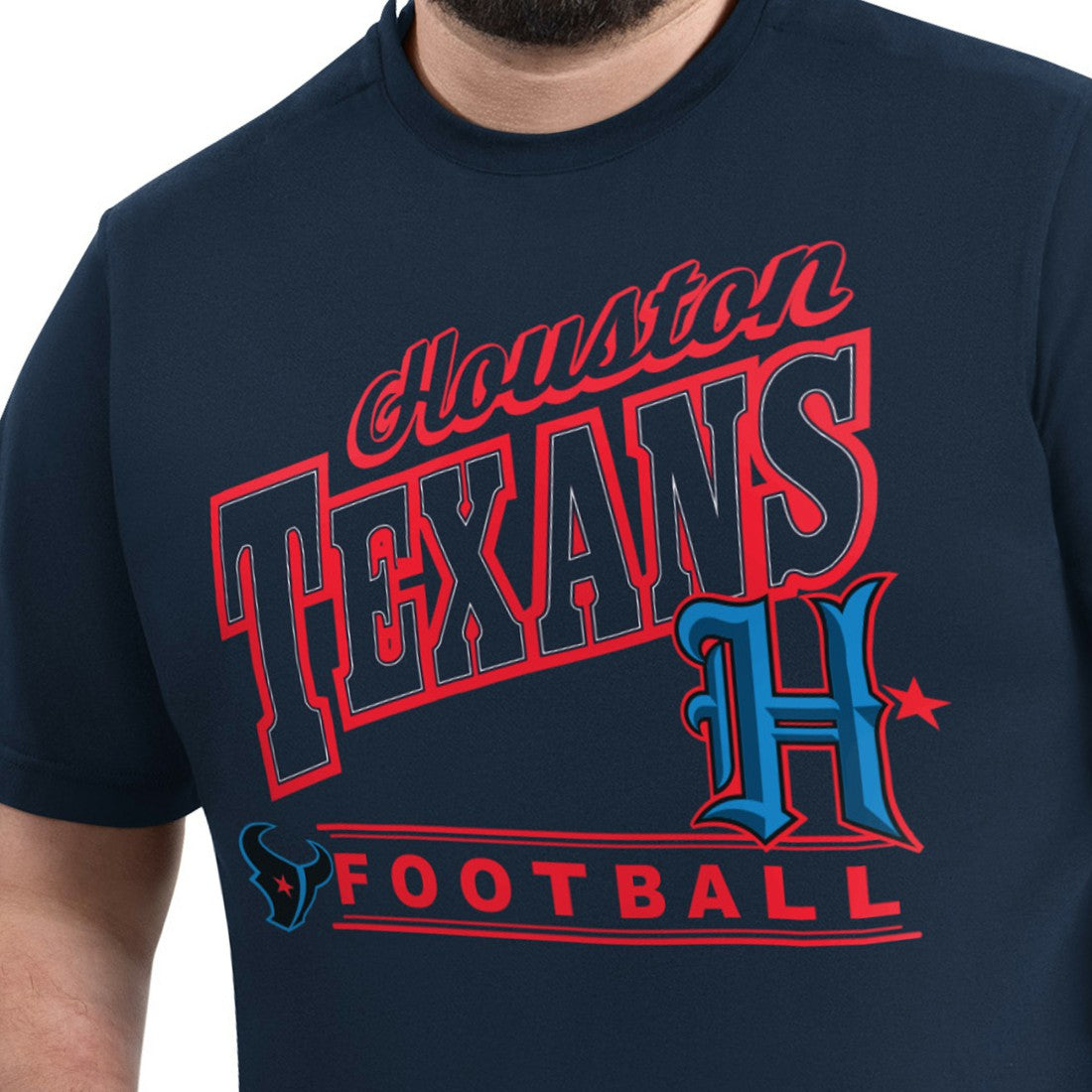 Houston Texans G-III Sports by Carl Banks Adaptive Headliner Graphic T-Shirt | NFL Near me