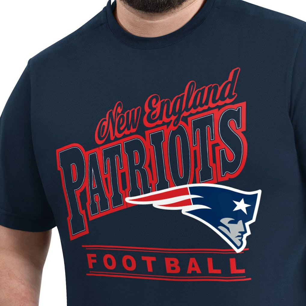 New England Patriots G-III Sports by Carl Banks Adaptive Headliner Graphic T-Shirt | NFL Online