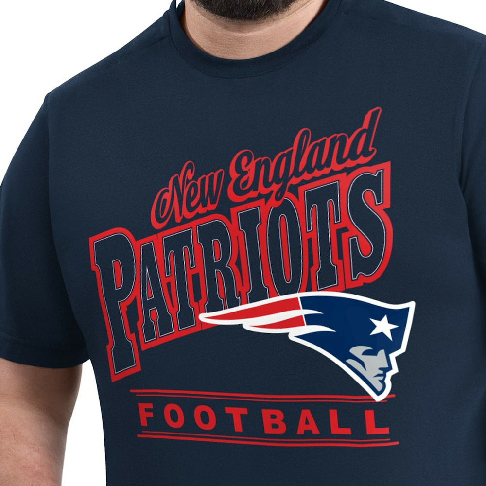 New England Patriots G-III Sports by Carl Banks Adaptive Headliner Graphic T-Shirt | NFL Online