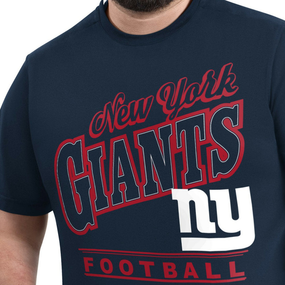 New York Giants G-III Sports by Carl Banks Adaptive Headliner Graphic T-Shirt | NFL Online