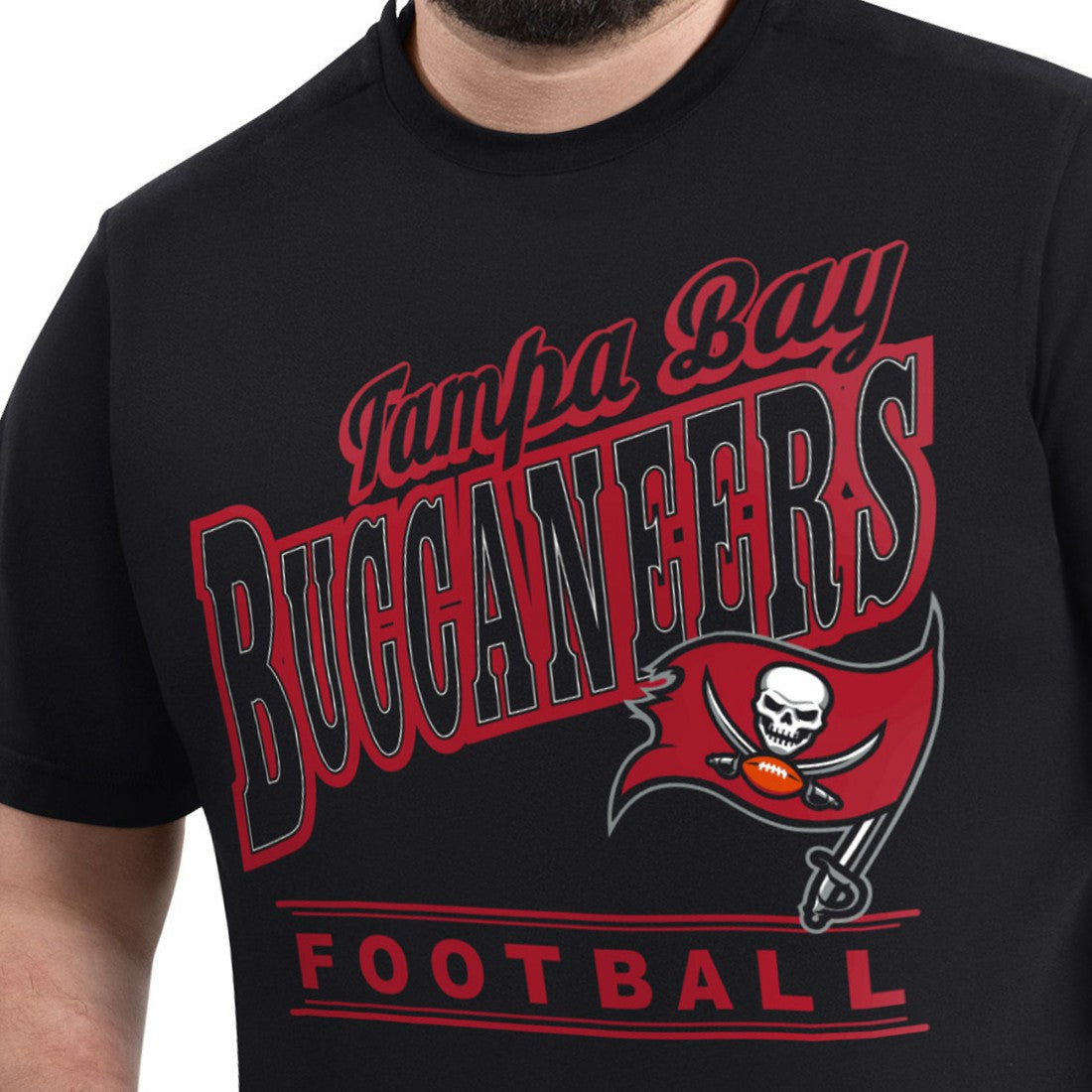 Tampa Bay Buccaneers G-III Sports by Carl Banks Adaptive Headliner Graphic T-Shirt | NFL Outlet