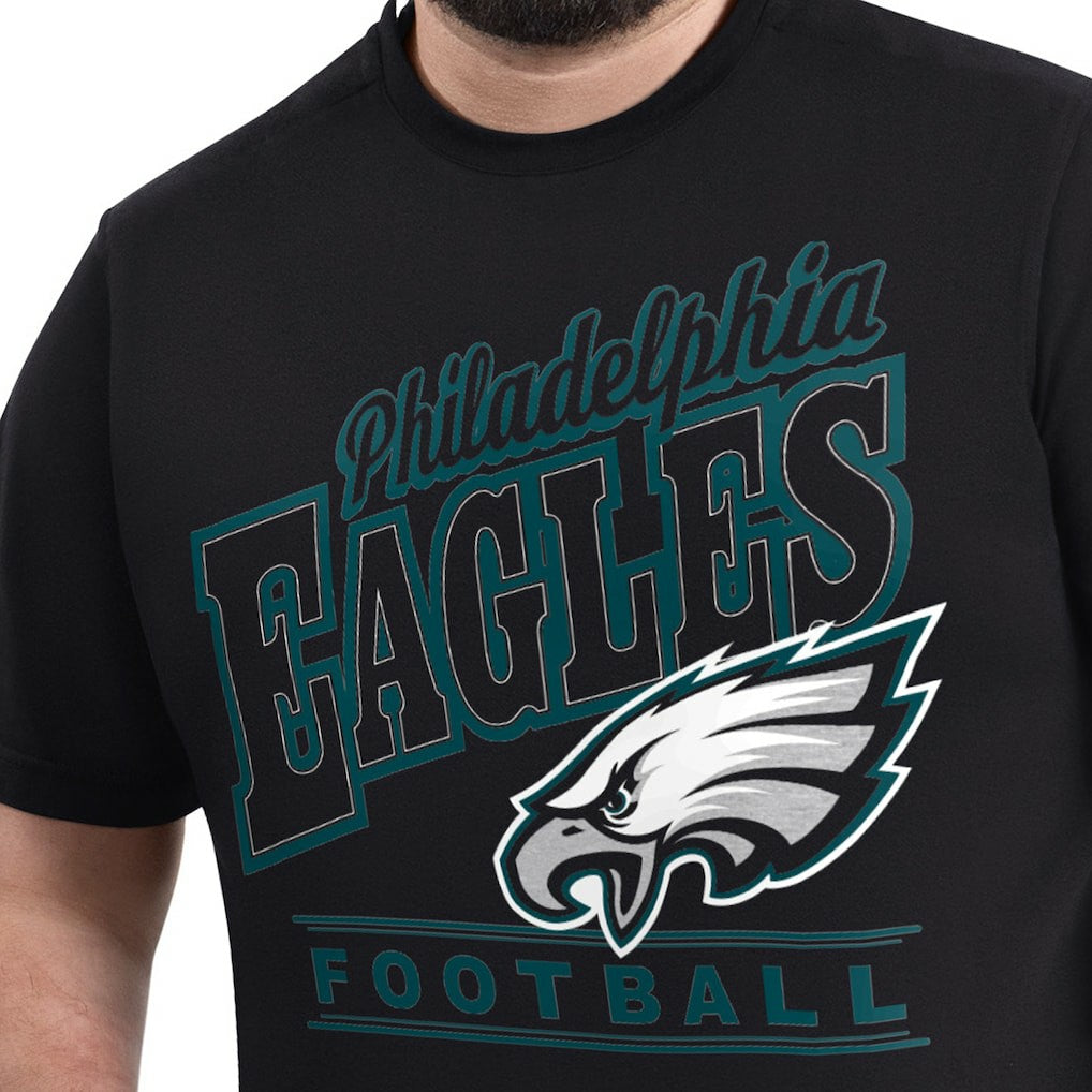Philadelphia Eagles G-III Sports by Carl Banks Adaptive Headliner Graphic T-Shirt | NFL Outlet