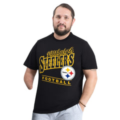 Pittsburgh Steelers G-III Sports by Carl Banks Adaptive Headliner Graphic T-Shirt | NFL Near me