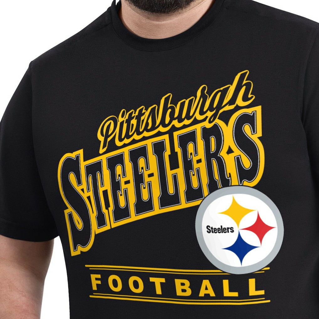 Pittsburgh Steelers G-III Sports by Carl Banks Adaptive Headliner Graphic T-Shirt | NFL Near me