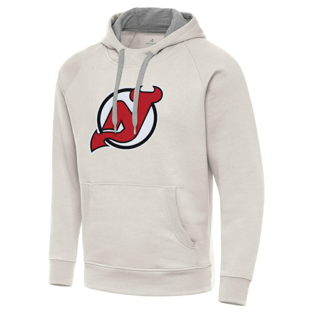 New Jersey Devils Antigua Big Logo Victory Pullover Hoodie -  NHL Jerseys
