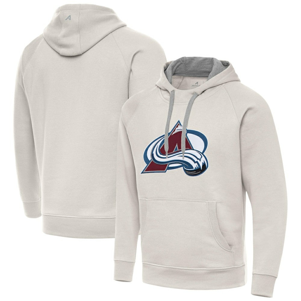 Colorado Avalanche Antigua Big Logo Victory Pullover Hoodie -  NHL Hoodies