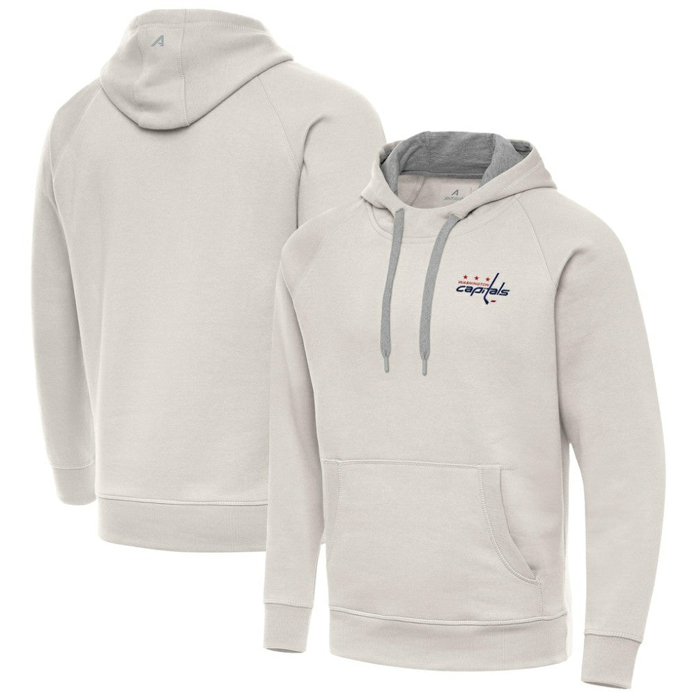 Washington Capitals Antigua Victory Pullover Hoodie -  NHL Hoodies