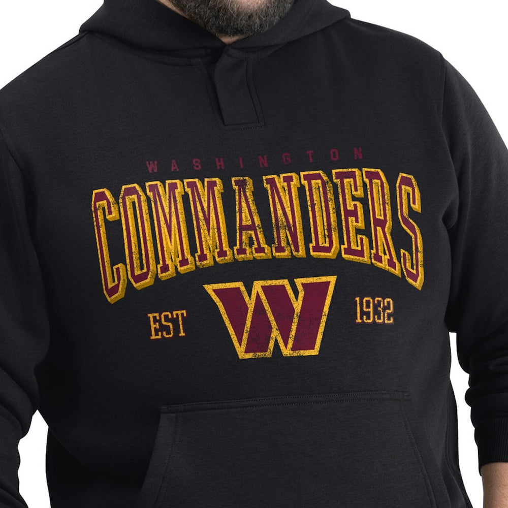 Washington Commanders G-III Sports by Carl Banks Adaptive Team Spirit Graphic Fleece Pullover Hoodie | NFL Hot