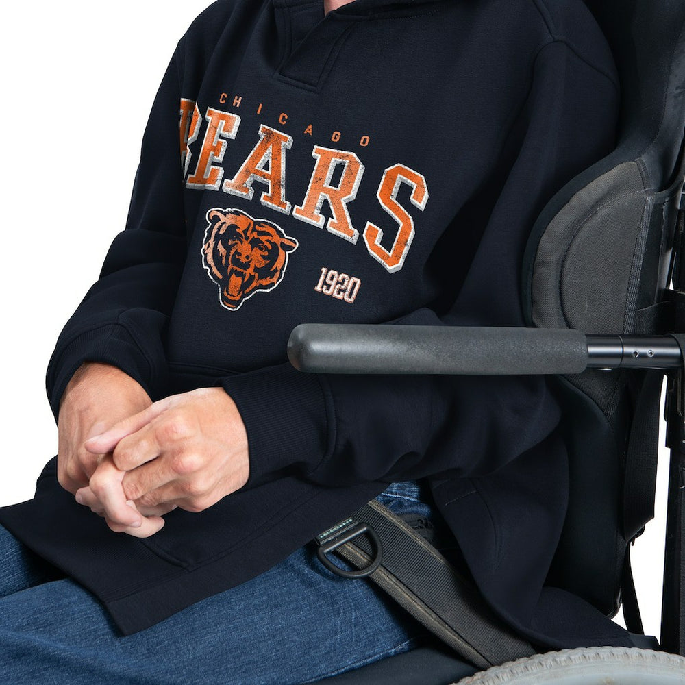 Chicago Bears G-III Sports by Carl Banks Adaptive Team Spirit Graphic Fleece Pullover Hoodie | NFL On sale