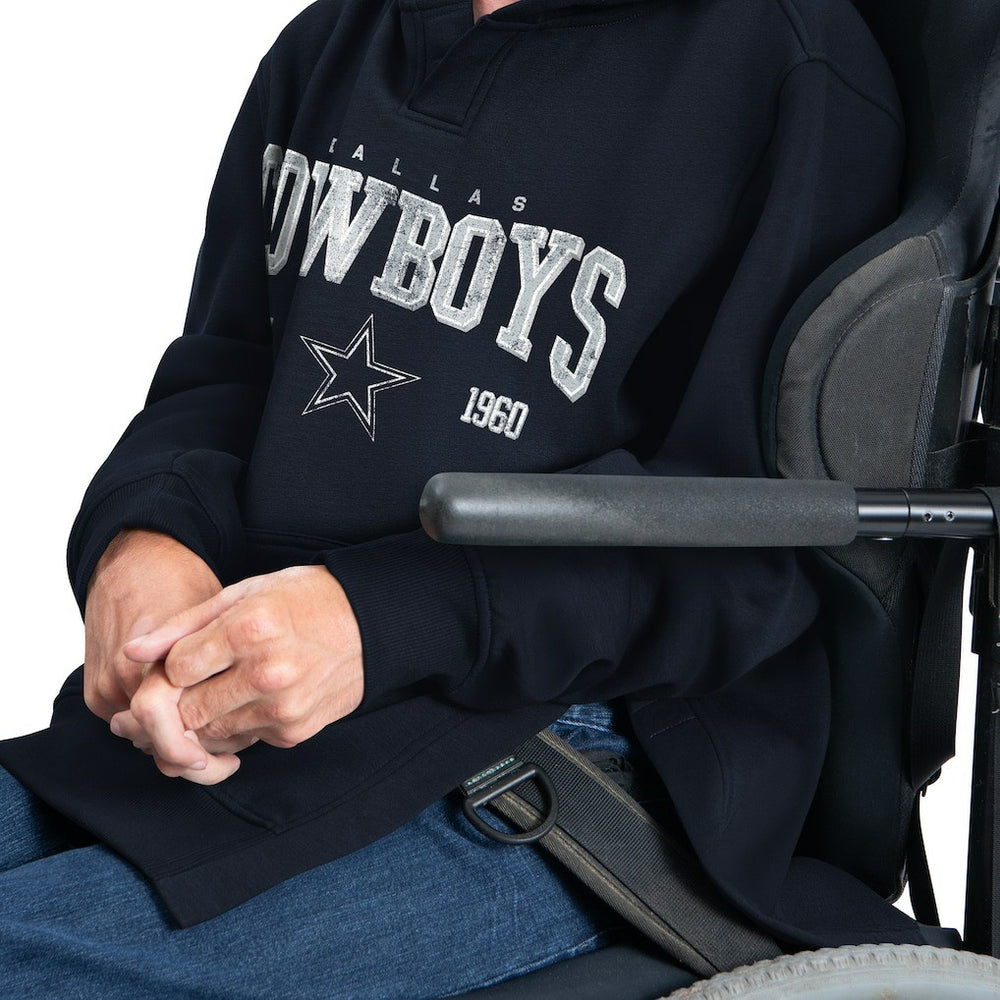 Dallas Cowboys G-III Sports by Carl Banks Adaptive Team Spirit Graphic Fleece Pullover Hoodie | NFL Sale