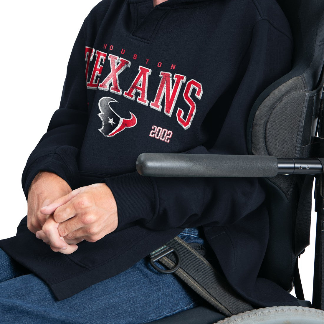 Houston Texans G-III Sports by Carl Banks Adaptive Team Spirit Graphic Fleece Pullover Hoodie | NFL Online