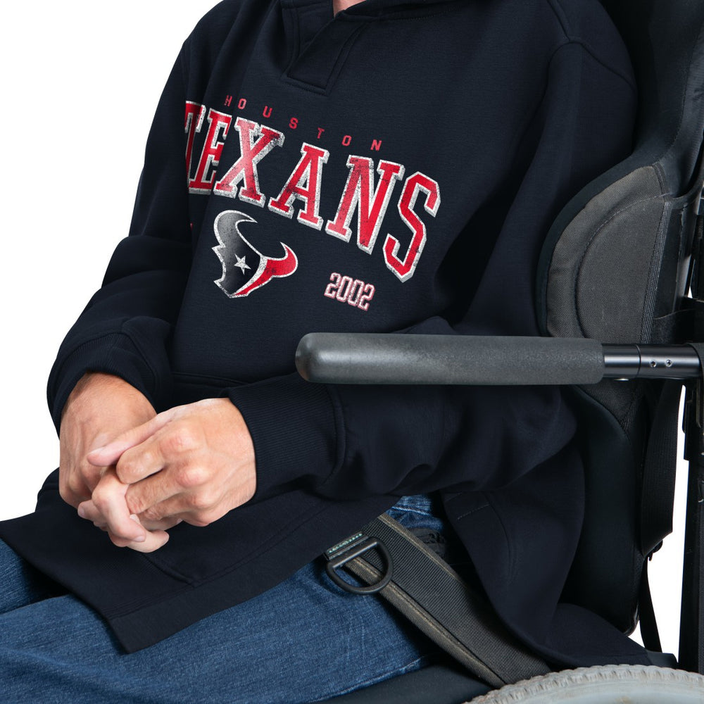 Houston Texans G-III Sports by Carl Banks Adaptive Team Spirit Graphic Fleece Pullover Hoodie | NFL Online