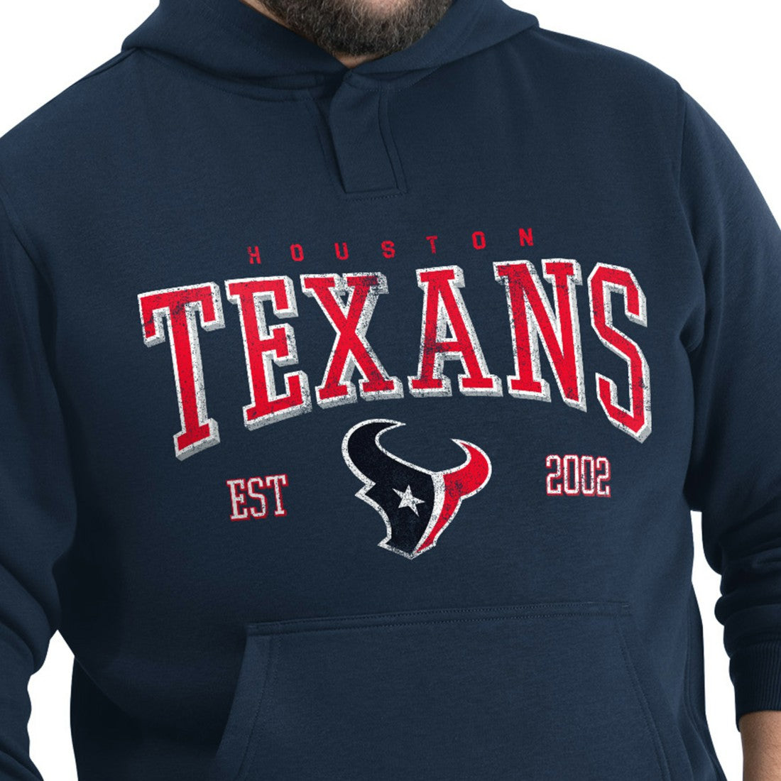 Houston Texans G-III Sports by Carl Banks Adaptive Team Spirit Graphic Fleece Pullover Hoodie | NFL Online