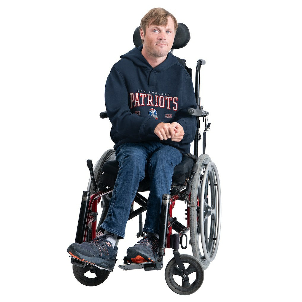 New England Patriots G-III Sports by Carl Banks Adaptive Team Spirit Graphic Fleece Pullover Hoodie | NFL Near me