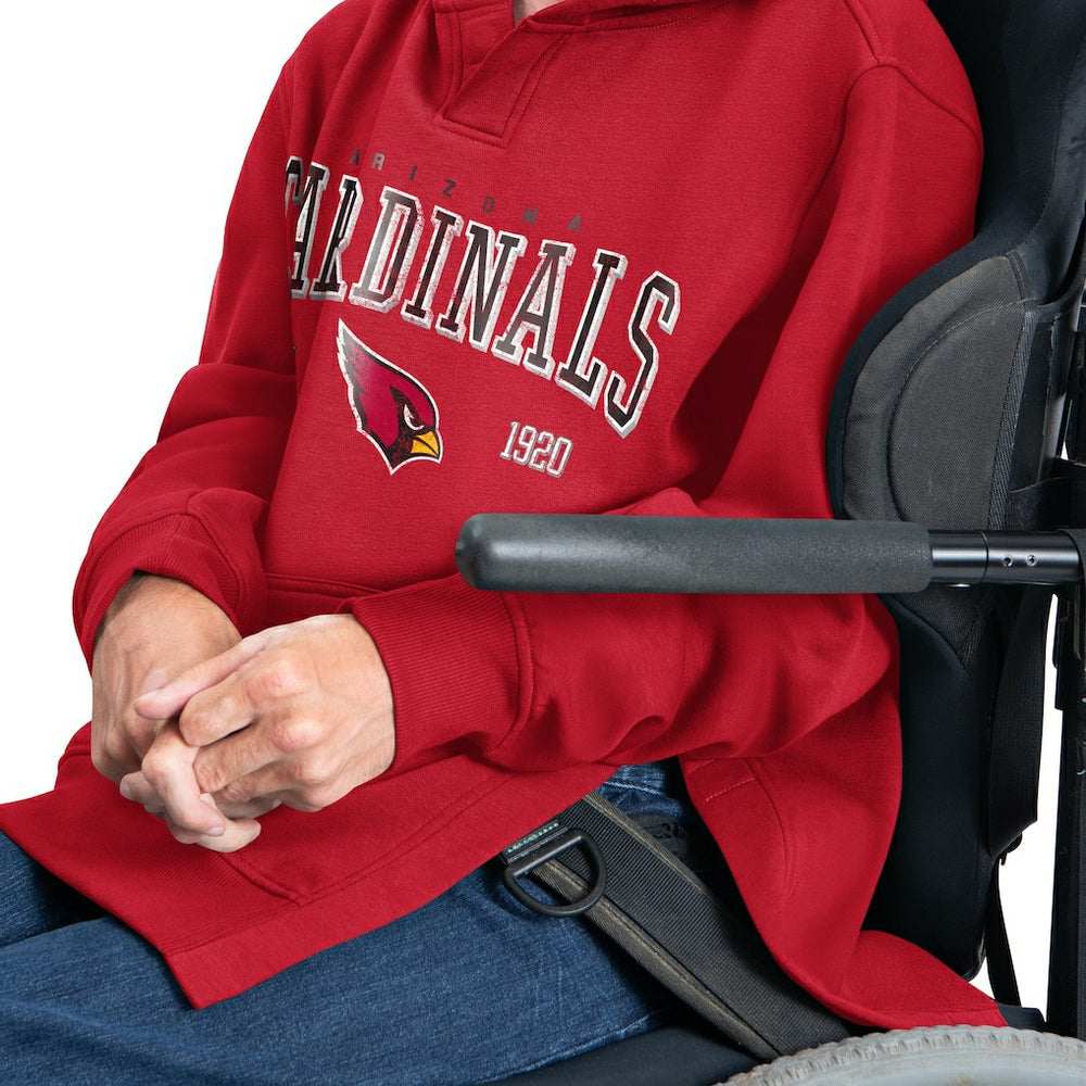 Arizona Cardinals G-III Sports by Carl Banks Adaptive Team Spirit Graphic Fleece Pullover Hoodie | NFL Hot