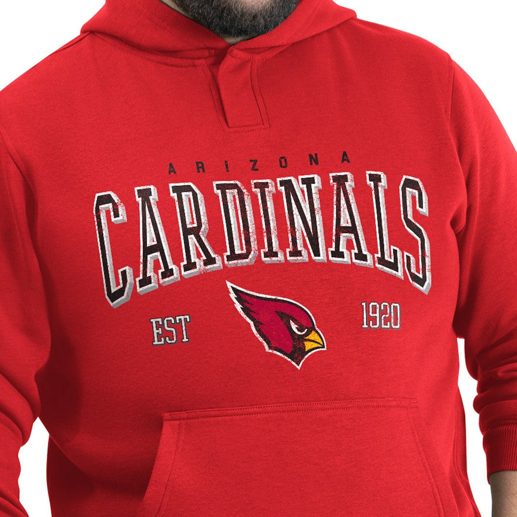 Arizona Cardinals G-III Sports by Carl Banks Adaptive Team Spirit Graphic Fleece Pullover Hoodie | NFL Hot
