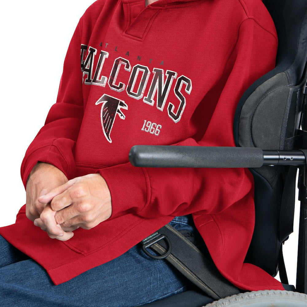 Atlanta Falcons G-III Sports by Carl Banks Adaptive Team Spirit Graphic Fleece Pullover Hoodie | NFL Hot
