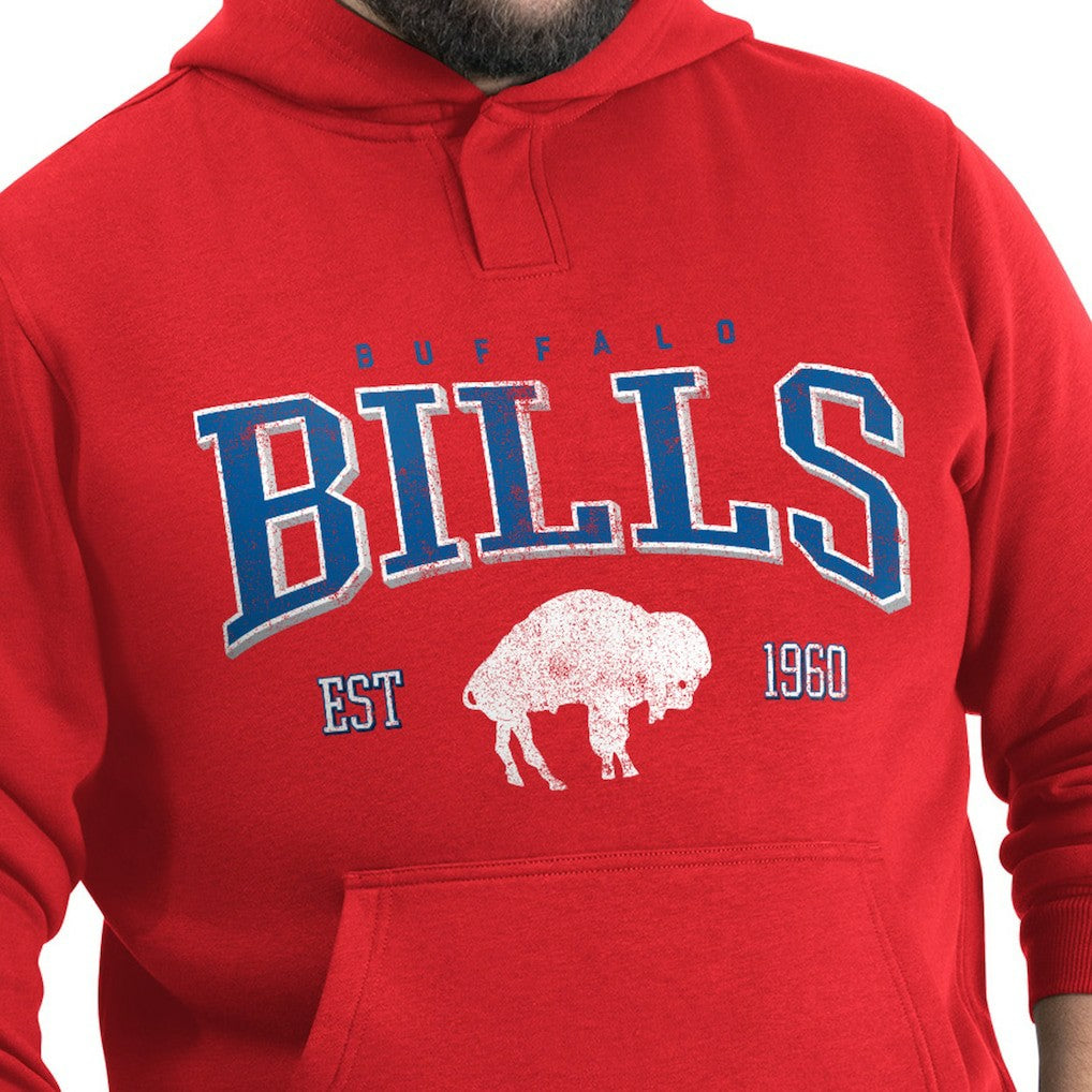 Buffalo Bills G-III Sports by Carl Banks Adaptive Team Spirit Graphic Fleece Pullover Hoodie | NFL Discount