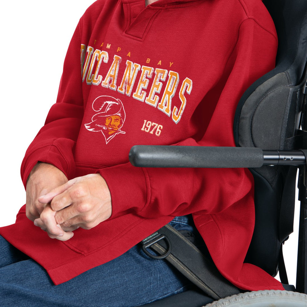 Tampa Bay Buccaneers G-III Sports by Carl Banks Adaptive Team Spirit Graphic Fleece Pullover Hoodie | NFL Online
