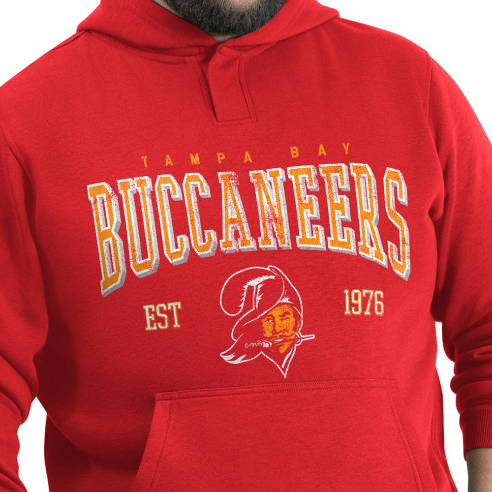 Tampa Bay Buccaneers G-III Sports by Carl Banks Adaptive Team Spirit Graphic Fleece Pullover Hoodie | NFL Online