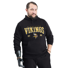 Minnesota Vikings G-III Sports by Carl Banks Adaptive Team Spirit Graphic Fleece Pullover Hoodie | NFL Sale