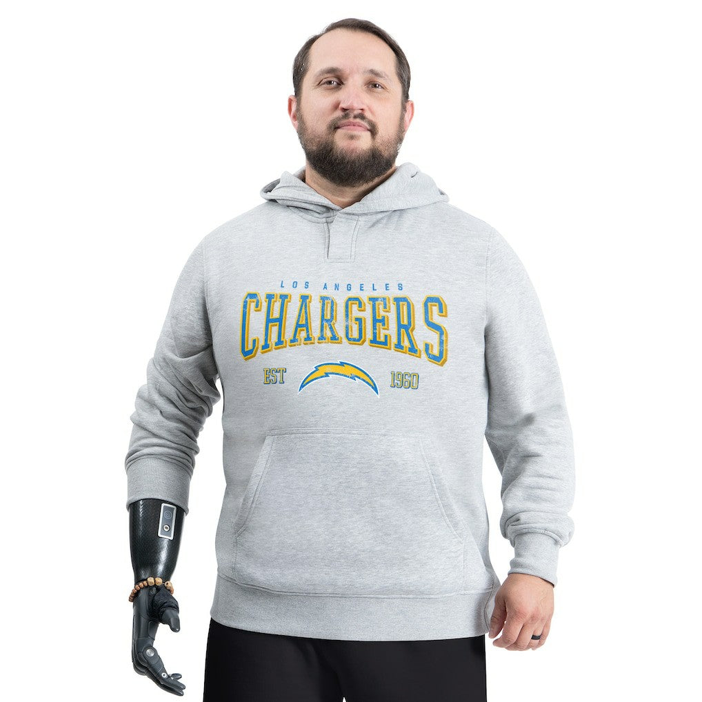 Los Angeles Chargers G-III Sports by Carl Banks Adaptive Team Spirit Graphic Fleece Pullover Hoodie | NFL Outlet