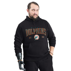 Miami Dolphins G-III Sports by Carl Banks Adaptive Team Spirit Graphic Fleece Pullover Hoodie | NFL On sale