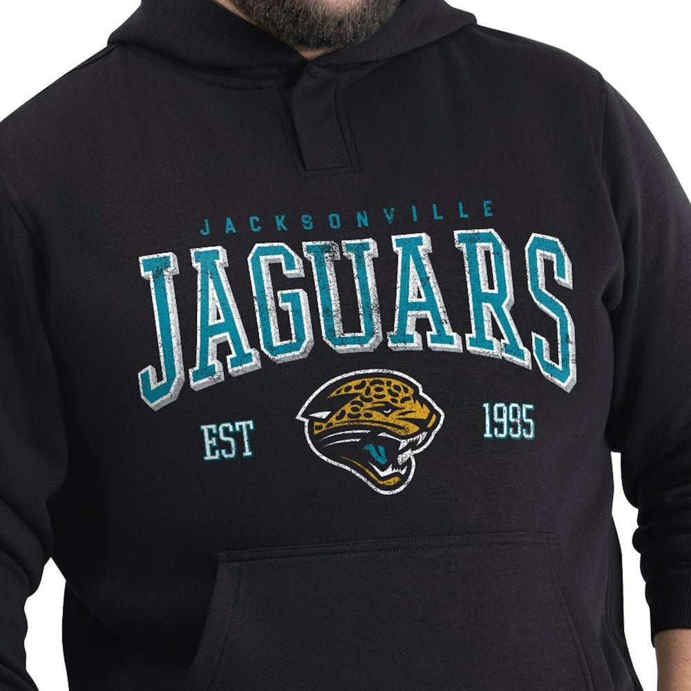 Jacksonville Jaguars G-III Sports by Carl Banks Adaptive Team Spirit Graphic Fleece Pullover Hoodie | NFL Hot