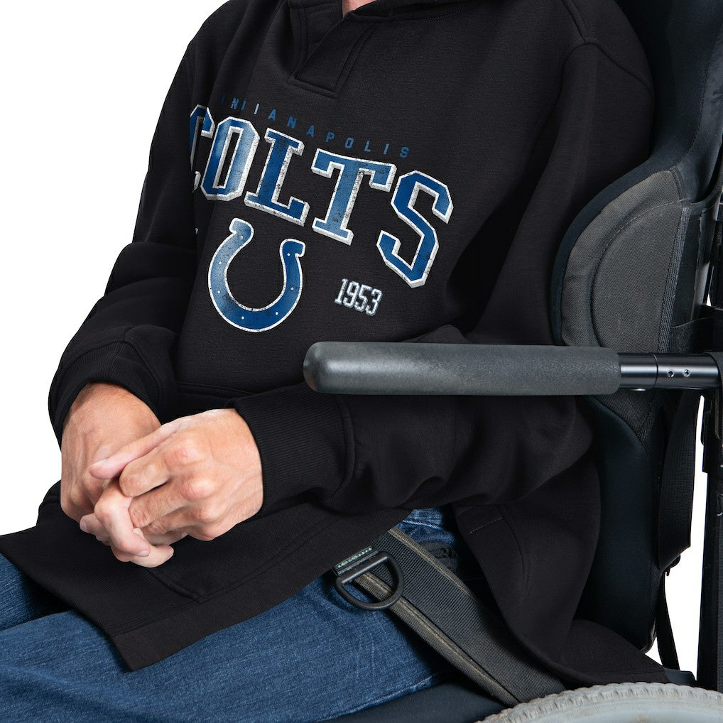 Indianapolis Colts G-III Sports by Carl Banks Adaptive Team Spirit Graphic Fleece Pullover Hoodie | NFL New