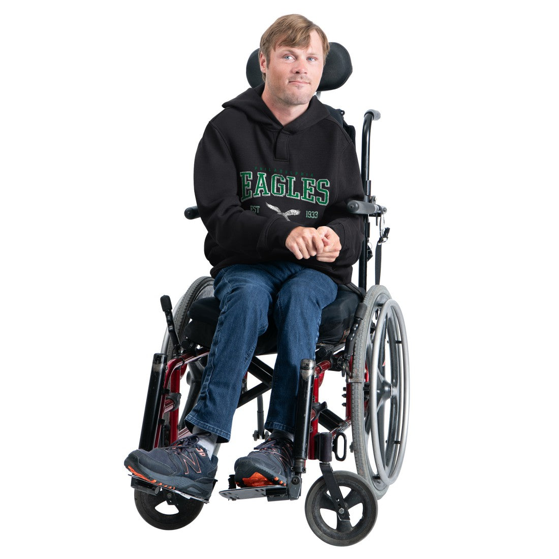 Philadelphia Eagles G-III Sports by Carl Banks Adaptive Team Spirit Graphic Fleece Pullover Hoodie | NFL Outlet