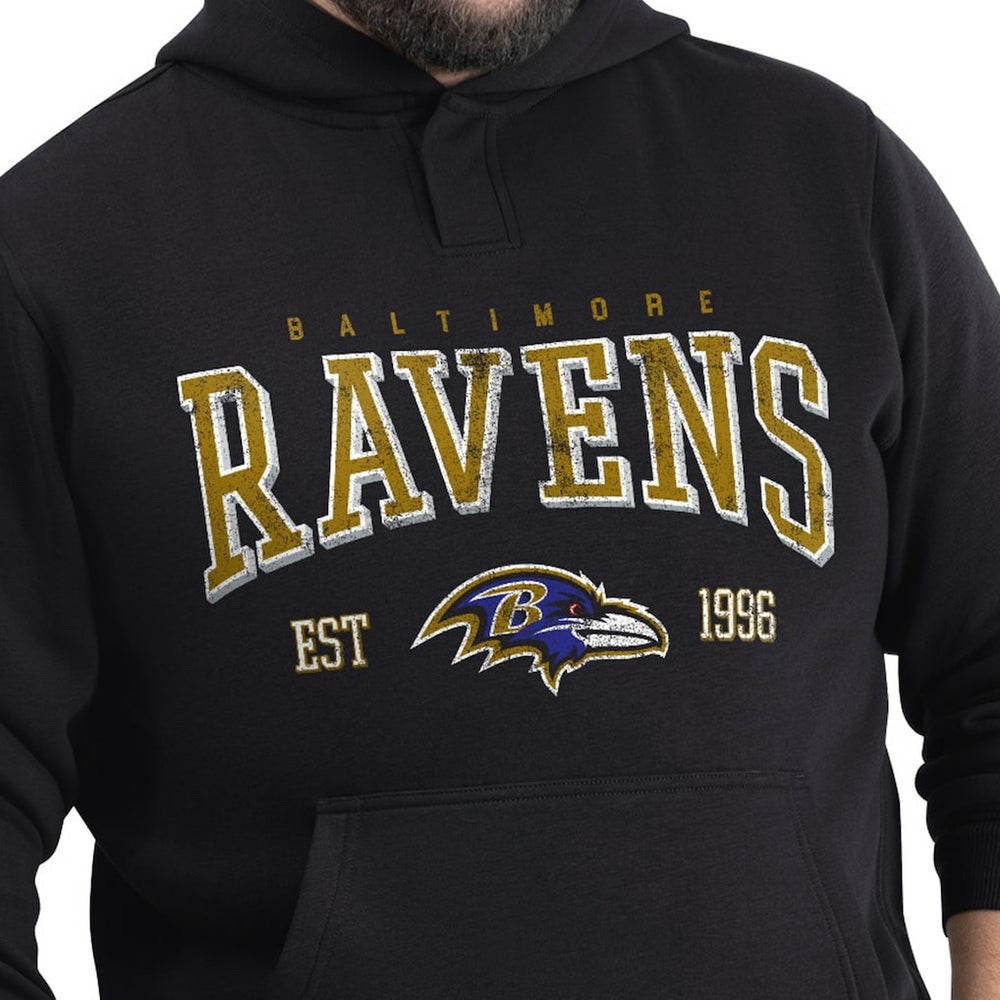 Baltimore Ravens G-III Sports by Carl Banks Adaptive Team Spirit Graphic Fleece Pullover Hoodie | NFL Sale