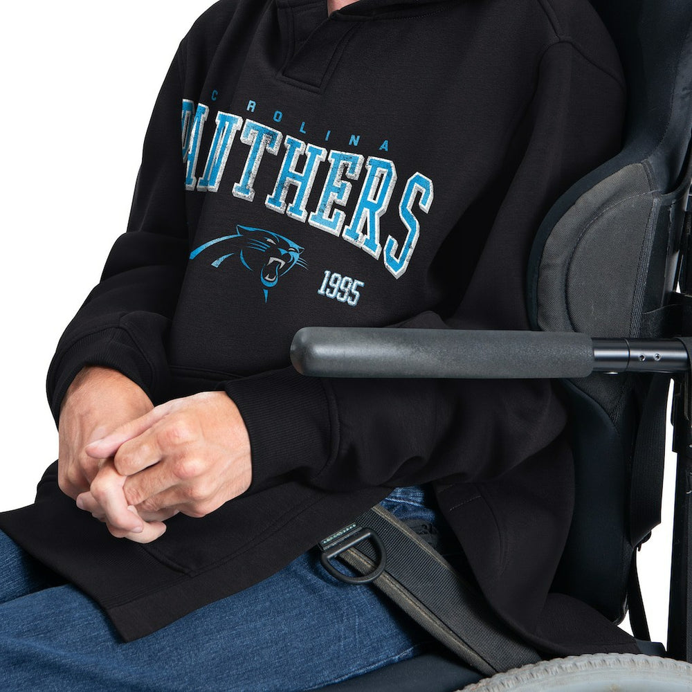 Carolina Panthers G-III Sports by Carl Banks Adaptive Team Spirit Graphic Fleece Pullover Hoodie | NFL Hot