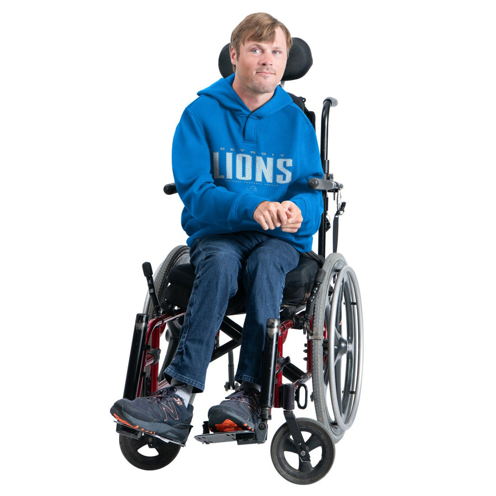 Detroit Lions G-III Sports by Carl Banks Adaptive Mesh Effect Team Graphic Fleece Pullover Hoodie | NFL Online