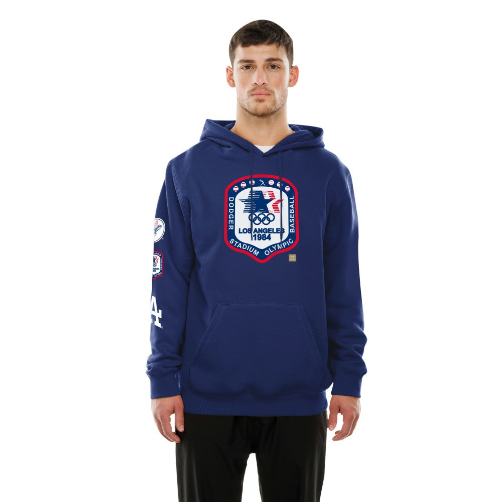 Los Angeles Dodgers x The Heritage Collection New Era LA84 Summer Olympics Hoodie - MLB Hoodies