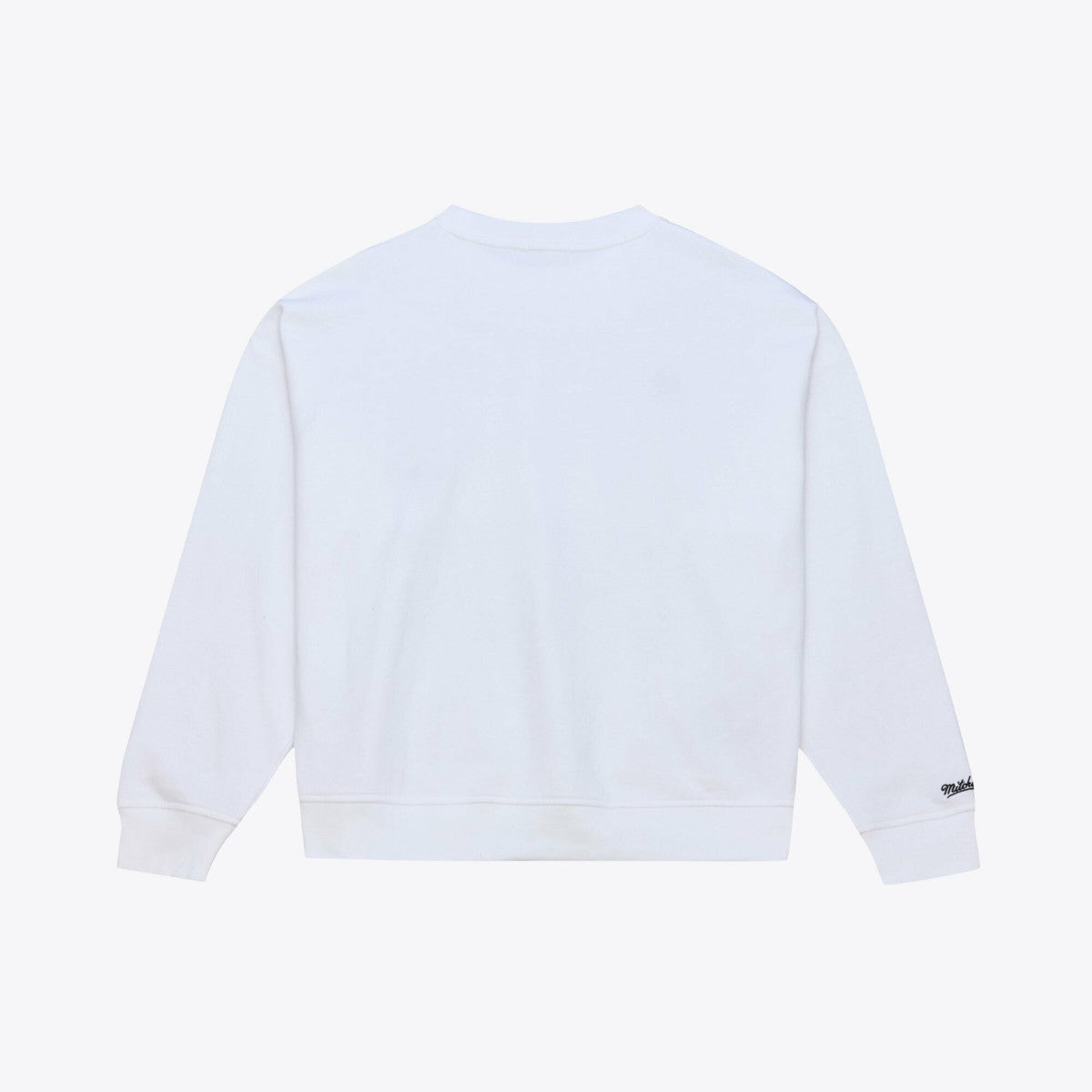 White Milwaukee Bucks Women's Lightweight Block Letter Sweatshirt | NBA