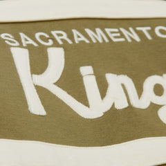 Olive/Black Sacramento Kings Double Clutch Head Coach Hoodie | NBA